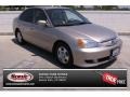 2003 Shoreline Mist Metallic Honda Civic Hybrid Sedan  photo #1