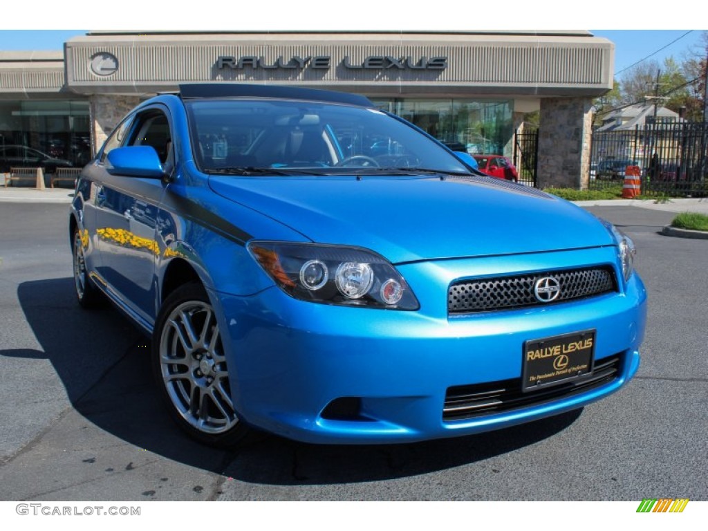 2010 tC Release Series 6.0 - Speedway Blue Metallic / Color Tuned Black/Blue photo #1