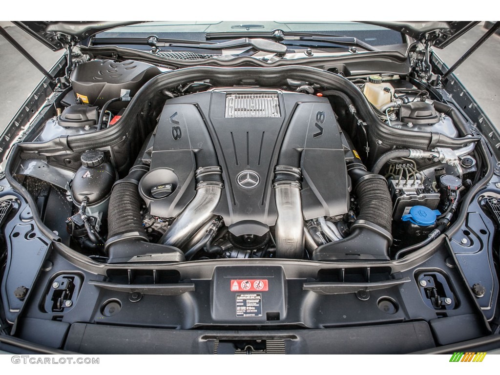 2014 Mercedes-Benz CLS 550 Coupe 4.6 Liter Twin-Turbocharged DOHC 32-Valve VVT V8 Engine Photo #80585920