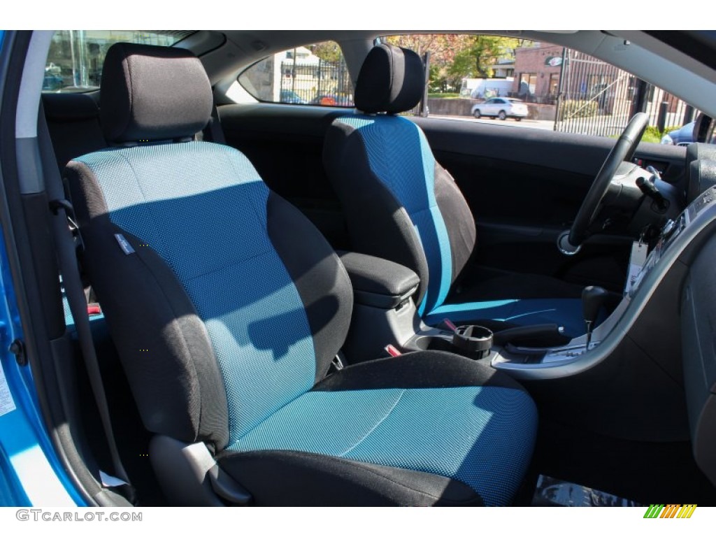 Color Tuned Black/Blue Interior 2010 Scion tC Release Series 6.0 Photo #80586021