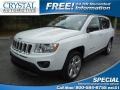 Bright White 2012 Jeep Compass Limited
