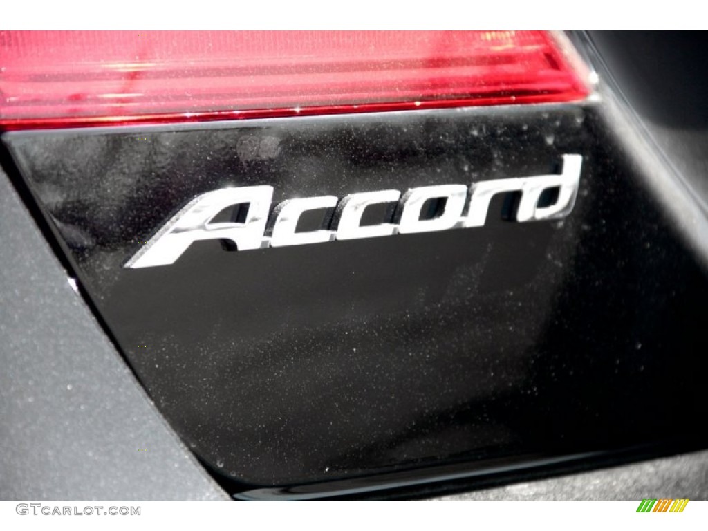 2013 Accord Touring Sedan - Crystal Black Pearl / Black photo #3