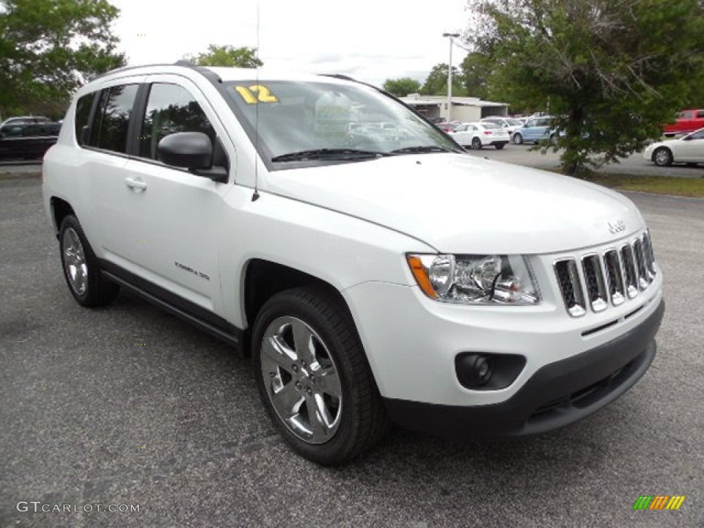 Bright White 2012 Jeep Compass Limited Exterior Photo #80587727