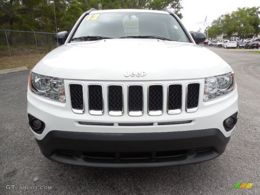 Bright White 2012 Jeep Compass Limited Exterior Photo #80587769