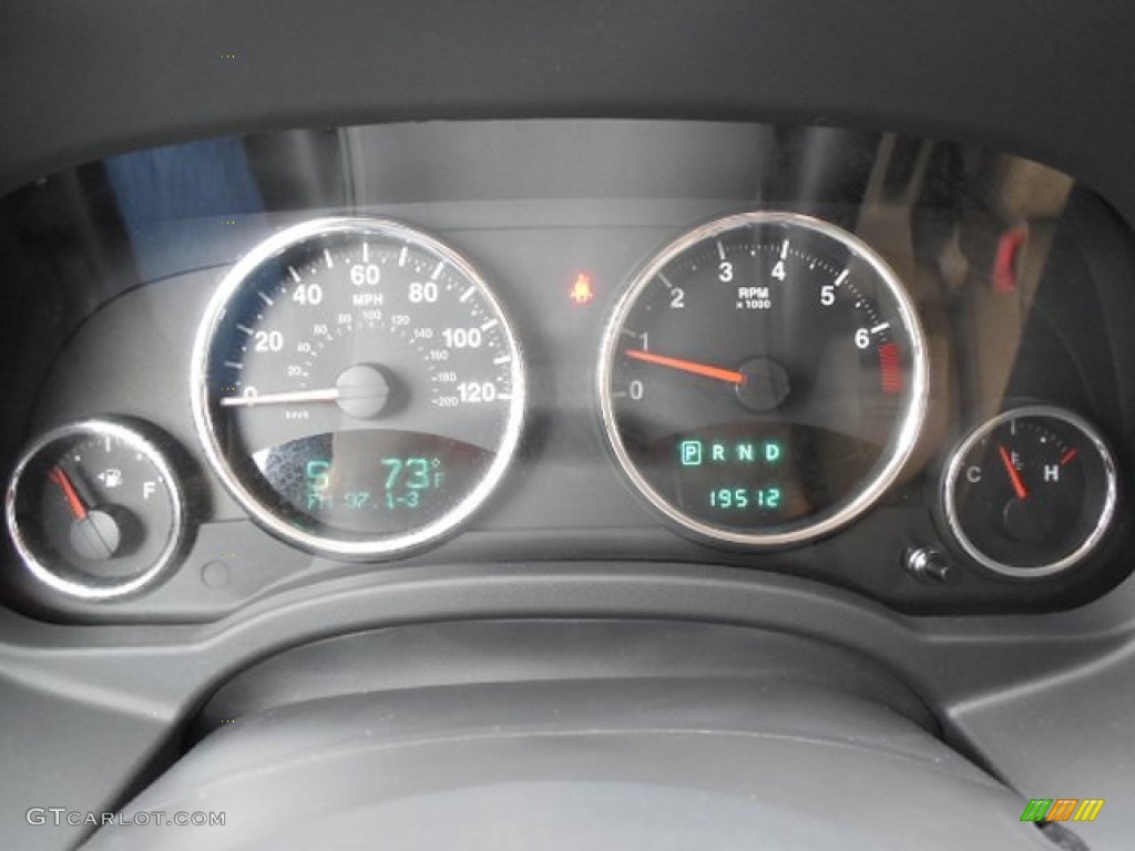 2012 Jeep Compass Limited Gauges Photo #80587841