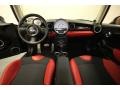 Rooster Red/Carbon Black 2011 Mini Cooper S Hardtop Dashboard
