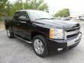 2009 Black Granite Metallic Chevrolet Silverado 1500 LT Extended Cab 4x4  photo #10