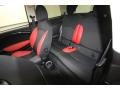 Rooster Red/Carbon Black Rear Seat Photo for 2011 Mini Cooper #80589127