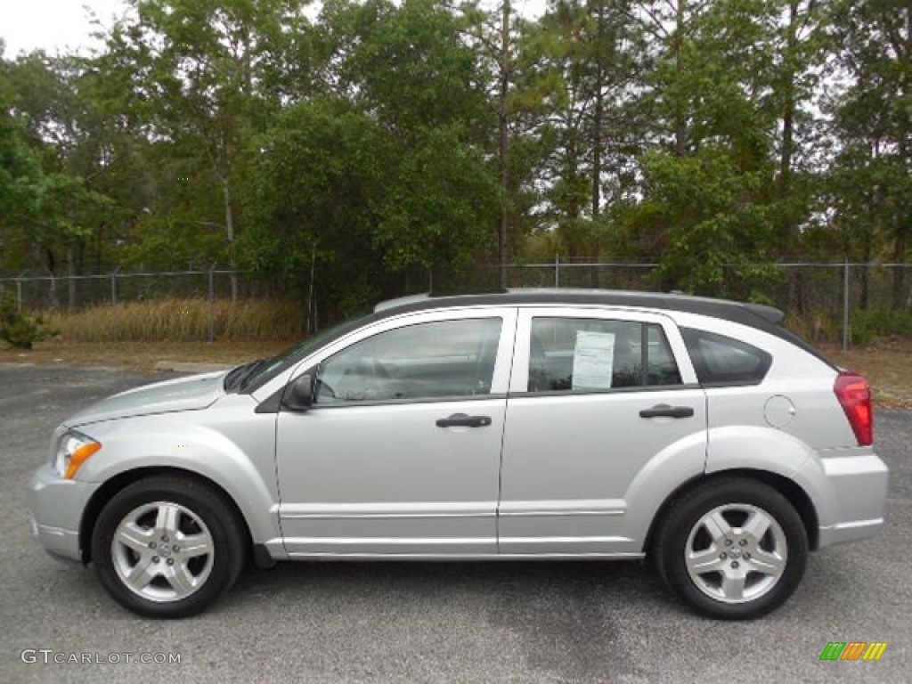 Bright Silver Metallic 2007 Dodge Caliber SXT Exterior Photo #80589319