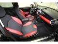Rooster Red/Carbon Black Front Seat Photo for 2011 Mini Cooper #80589337