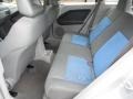 2007 Dodge Caliber Pastel Slate Gray/Blue Interior Rear Seat Photo