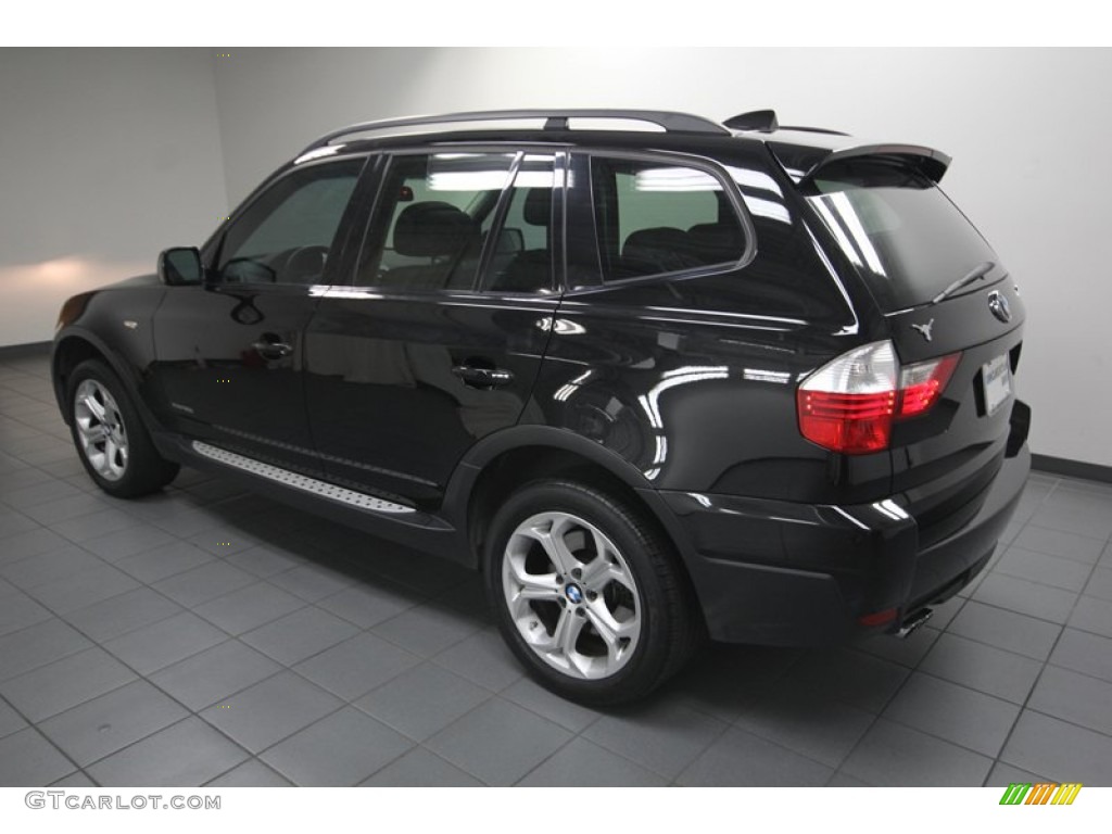 Jet Black 2009 BMW X3 xDrive30i Exterior Photo #80590037