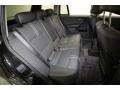 2009 BMW X3 Black Interior Rear Seat Photo