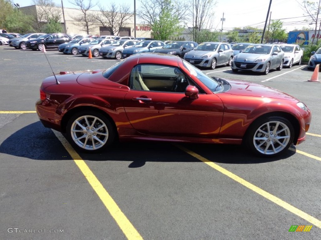 Copper Red Mica 2010 Mazda MX-5 Miata Grand Touring Hard Top Roadster Exterior Photo #80590330