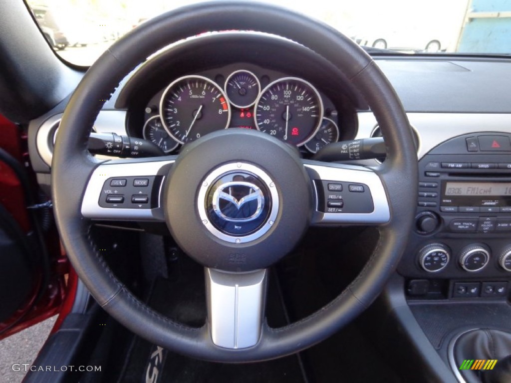 2010 Mazda MX-5 Miata Grand Touring Hard Top Roadster Steering Wheel Photos