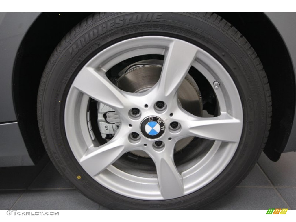 2012 1 Series 128i Convertible - Space Grey Metallic / Black photo #9