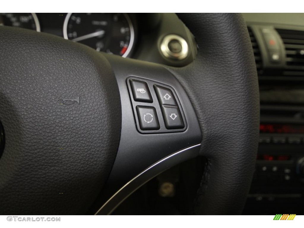2012 1 Series 128i Convertible - Space Grey Metallic / Black photo #21