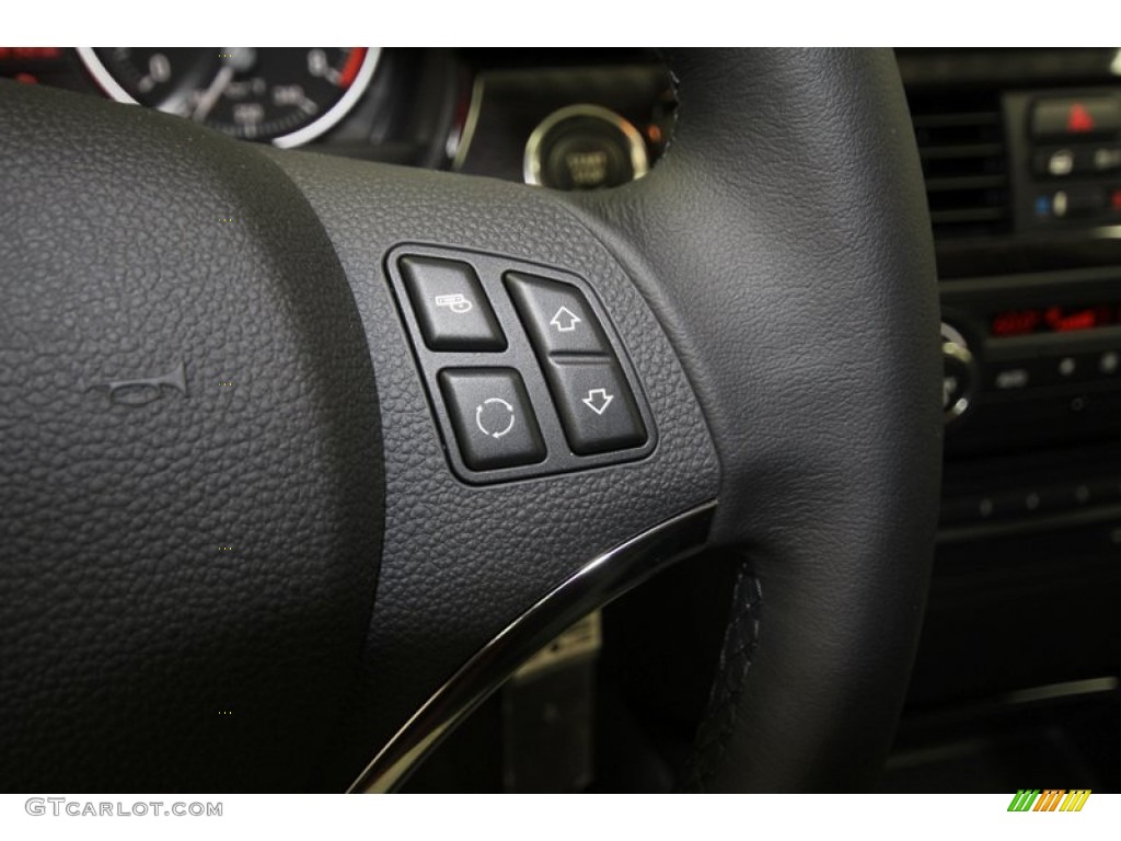 2012 3 Series 328i Coupe - Mineral White Metallic / Black photo #22