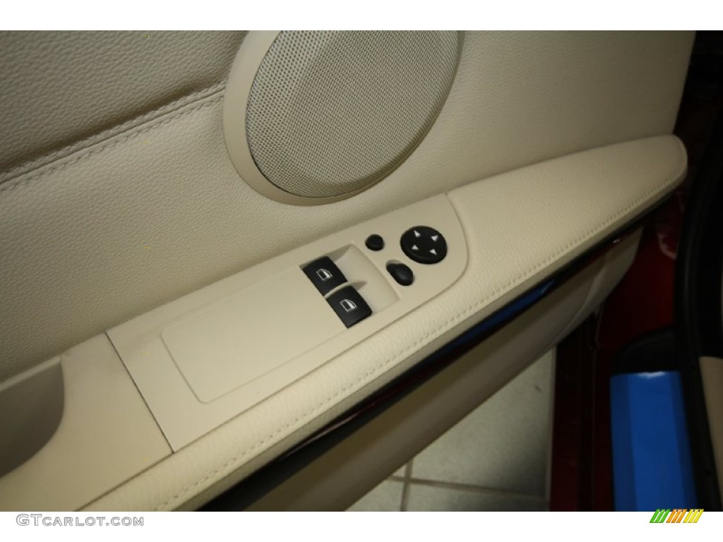 2012 3 Series 328i Coupe - Vermilion Red Metallic / Cream Beige photo #14