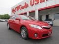 Barcelona Red Metallic 2010 Toyota Camry Hybrid