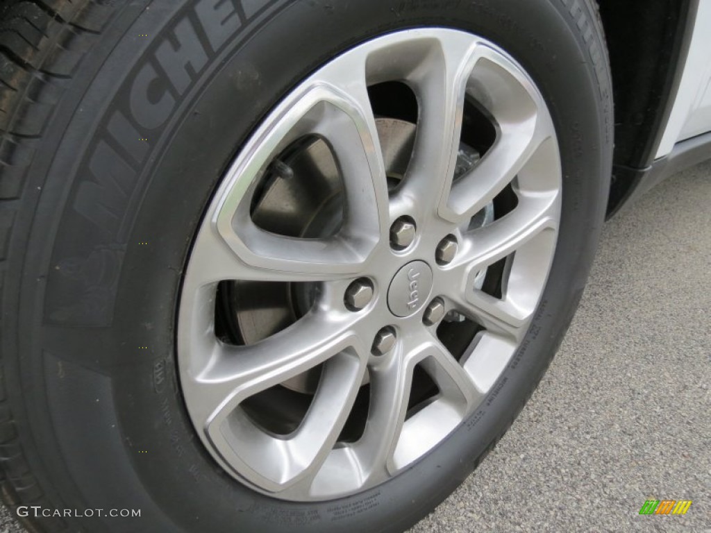 2014 Grand Cherokee Limited - Bright White / New Zealand Black/Light Frost photo #5