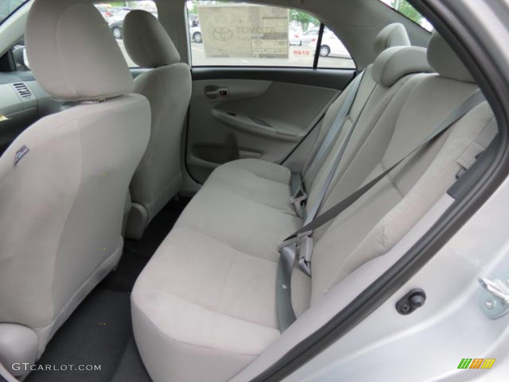 2013 Corolla L - Classic Silver Metallic / Ash photo #6