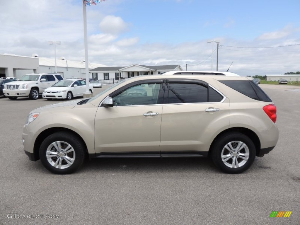 Gold Mist Metallic 2011 Chevrolet Equinox LTZ Exterior Photo #80593784