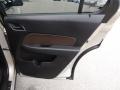 Brownstone/Jet Black 2011 Chevrolet Equinox LTZ Door Panel