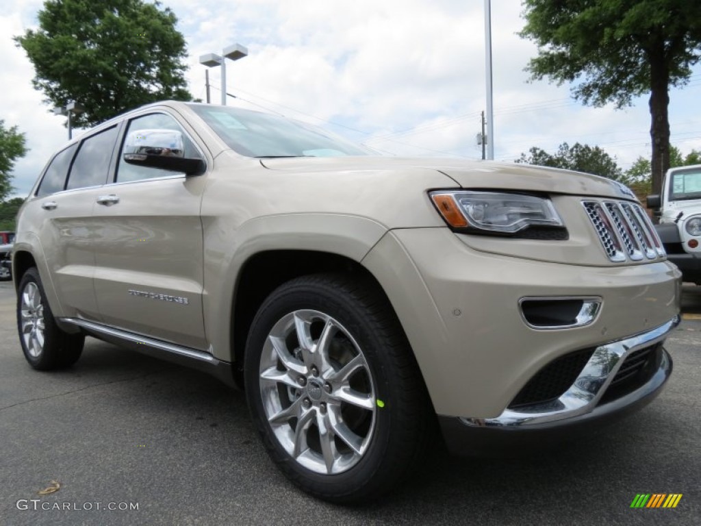 Cashmere Pearl 2014 Jeep Grand Cherokee Summit Exterior Photo #80594055