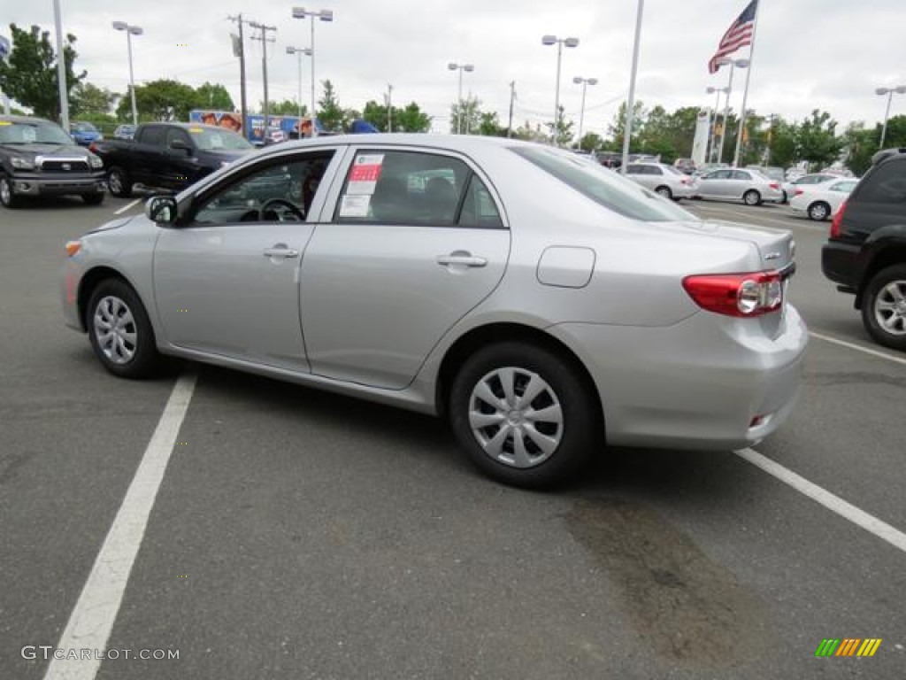 2013 Corolla L - Classic Silver Metallic / Ash photo #20