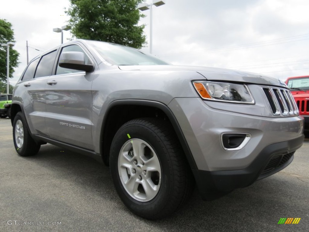 2014 Grand Cherokee Laredo - Billet Silver Metallic / Morocco Black photo #4