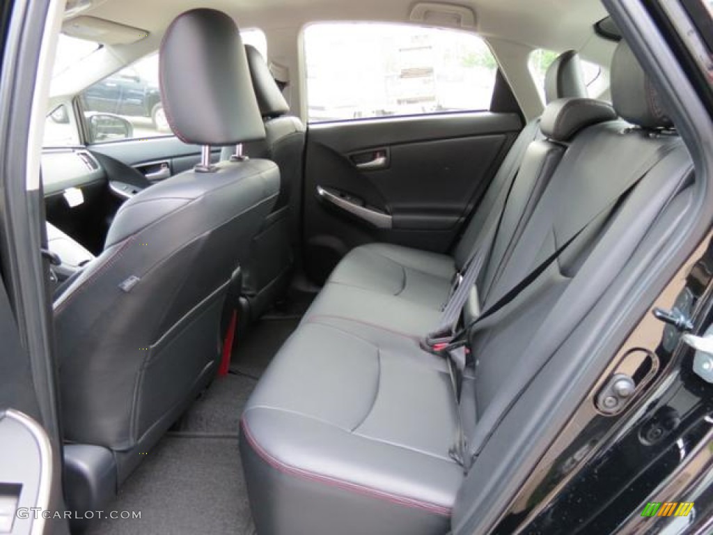 2013 Toyota Prius Persona Series Hybrid Rear Seat Photo #80595592
