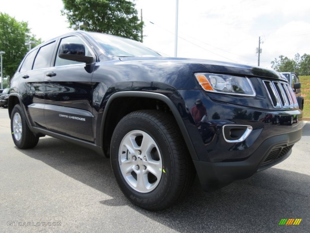 2014 Grand Cherokee Laredo - True Blue Pearl / Morocco Black photo #4
