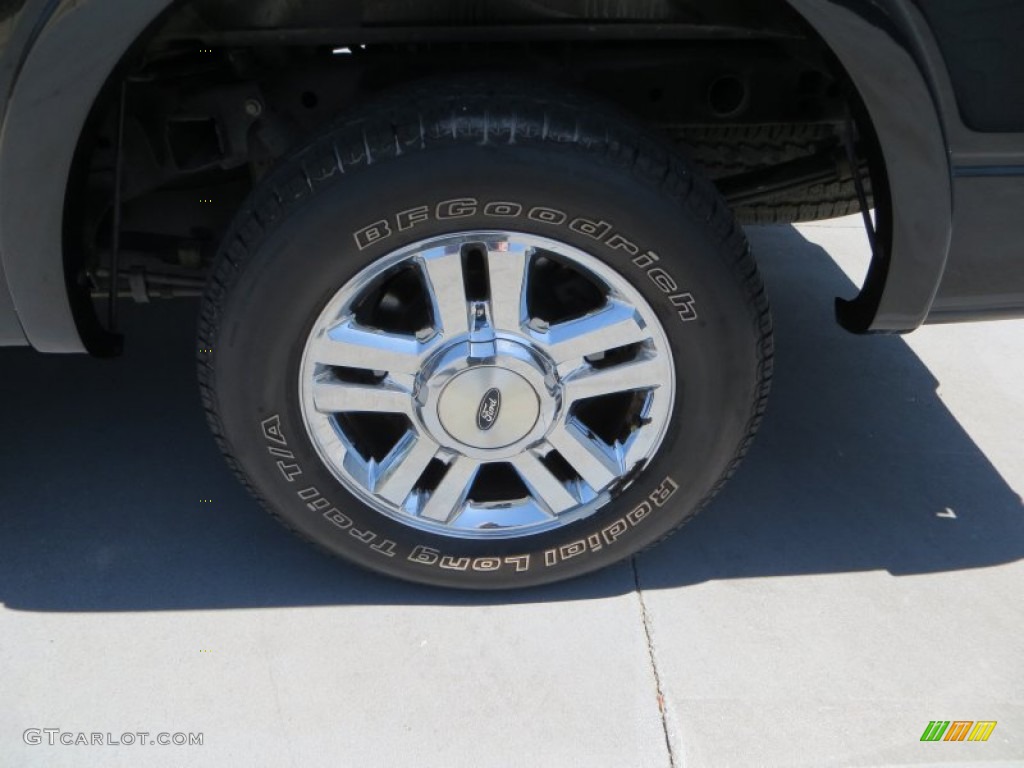 2006 F150 Lariat SuperCrew - Black / Black photo #12
