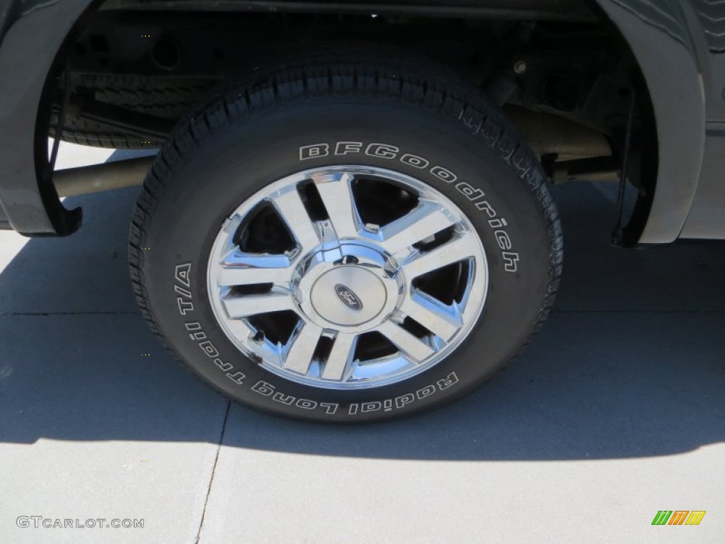 2006 F150 Lariat SuperCrew - Black / Black photo #13