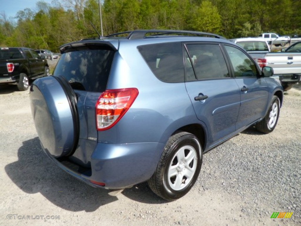 2012 RAV4 I4 4WD - Pacific Blue Metallic / Ash photo #6