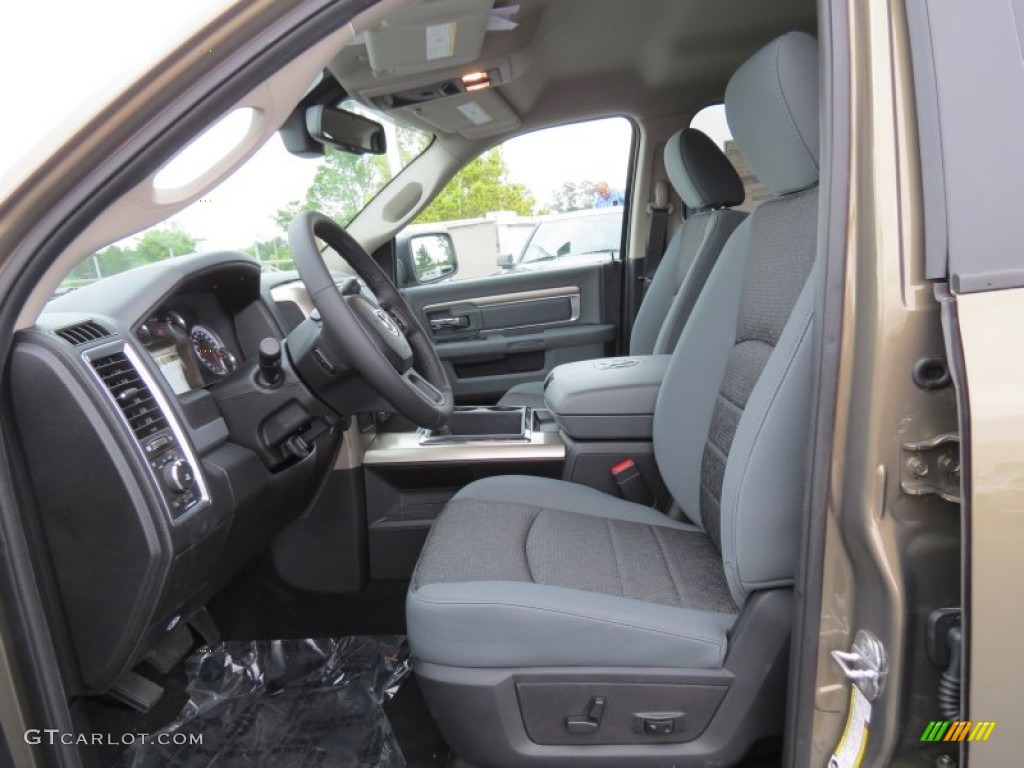 2013 2500 Big Horn Crew Cab 4x4 - Prairie Pearl / Black/Diesel Gray photo #7