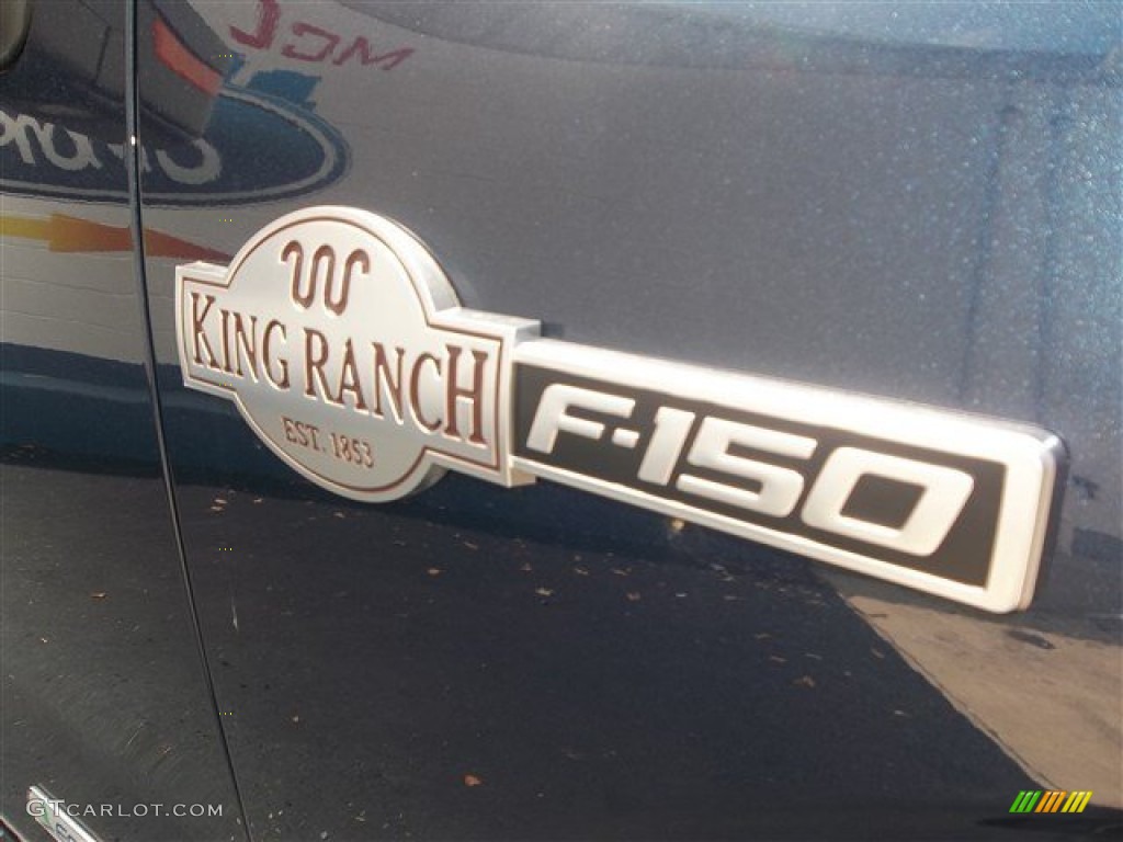 2013 F150 King Ranch SuperCrew 4x4 - Blue Jeans Metallic / King Ranch Chaparral Leather photo #13