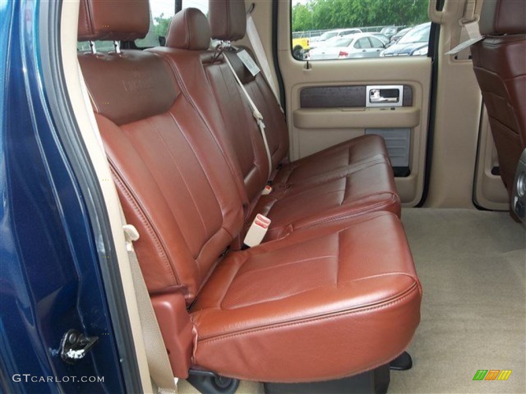 2013 F150 King Ranch SuperCrew 4x4 - Blue Jeans Metallic / King Ranch Chaparral Leather photo #23