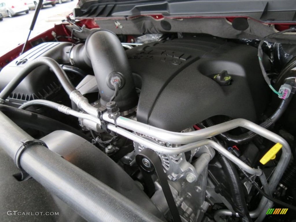 2013 Ram 1500 Laramie Longhorn Crew Cab 5.7 Liter HEMI OHV 16-Valve VVT MDS V8 Engine Photo #80598658