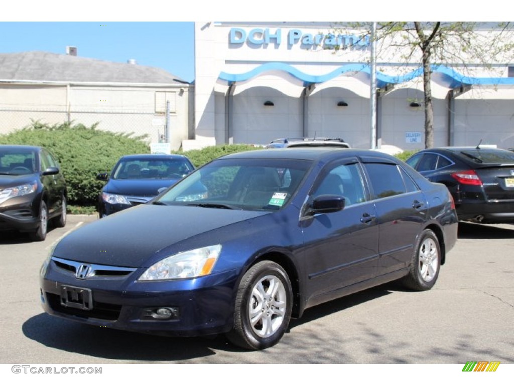 2006 Accord EX Sedan - Royal Blue Pearl / Gray photo #1