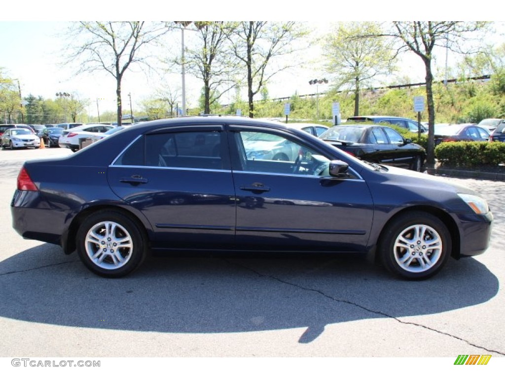 2006 Accord EX Sedan - Royal Blue Pearl / Gray photo #4