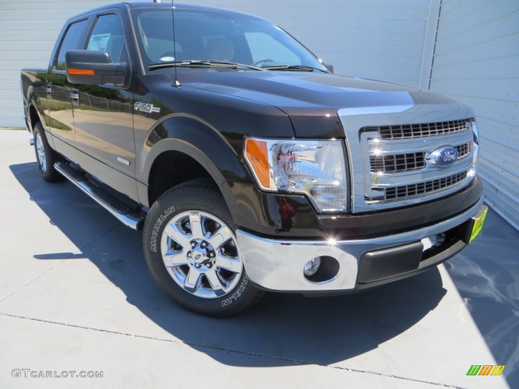 2013 F150 XLT SuperCrew - Kodiak Brown Metallic / Adobe photo #1