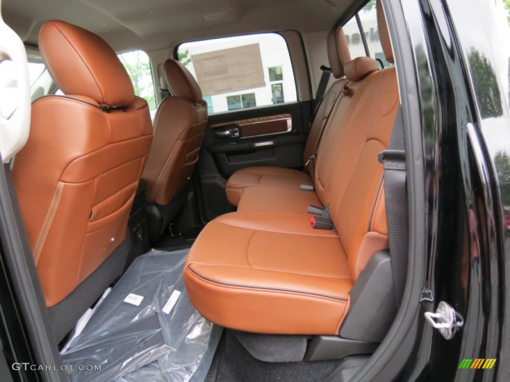 2013 Ram 1500 Laramie Longhorn Crew Cab Rear Seat Photo #80598922