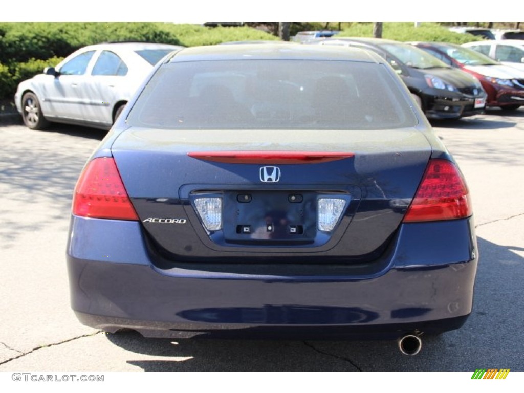 2006 Accord EX Sedan - Royal Blue Pearl / Gray photo #6
