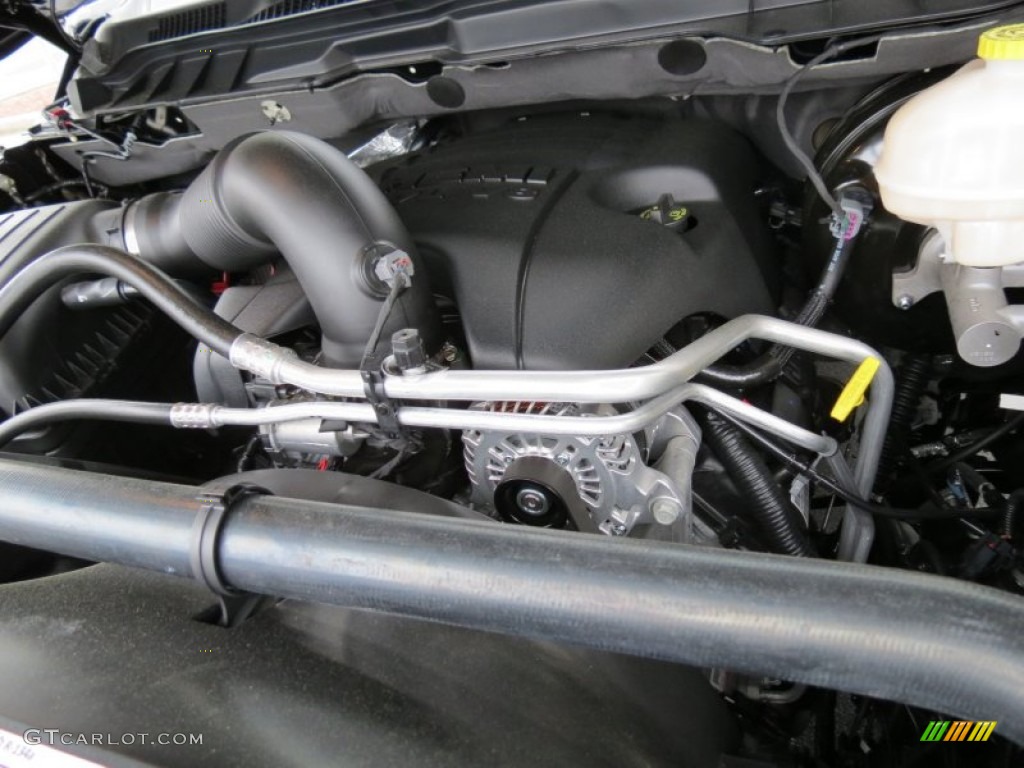 2013 Ram 1500 Laramie Longhorn Crew Cab 5.7 Liter HEMI OHV 16-Valve VVT MDS V8 Engine Photo #80598981
