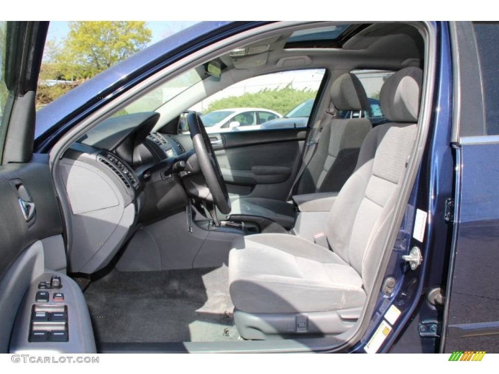 2006 Accord EX Sedan - Royal Blue Pearl / Gray photo #11