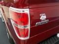 2013 Ruby Red Metallic Ford F150 Lariat SuperCrew  photo #5