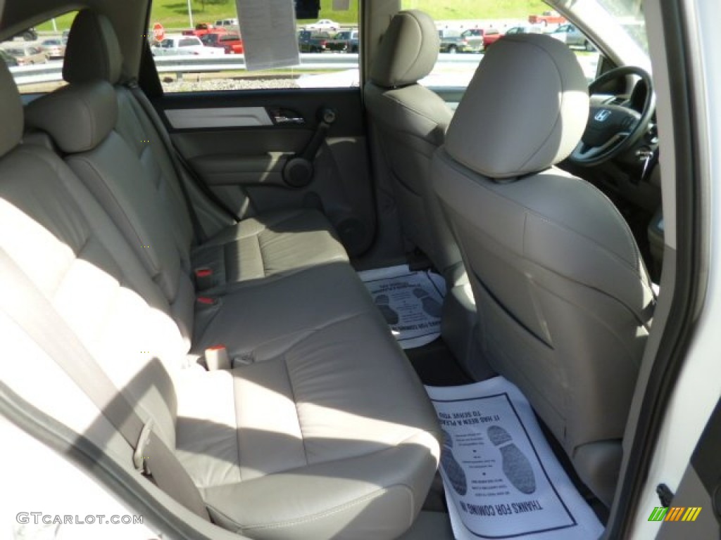 2011 CR-V EX-L 4WD - Taffeta White / Gray photo #10