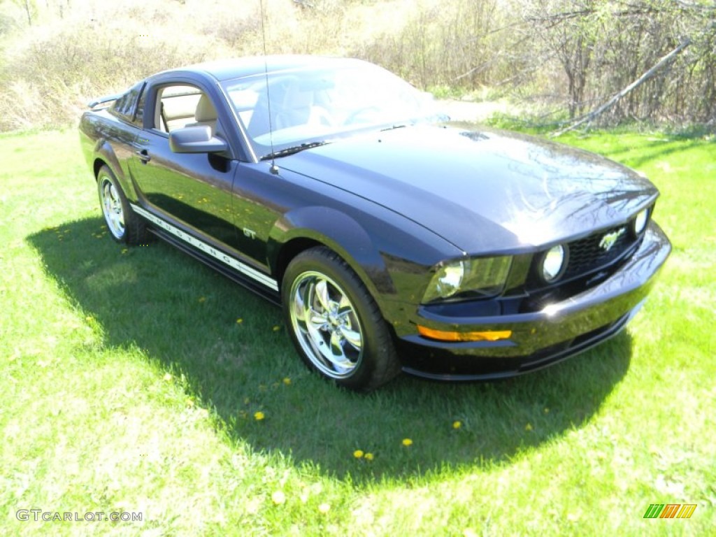 2005 Mustang GT Deluxe Coupe - Black / Medium Parchment photo #8